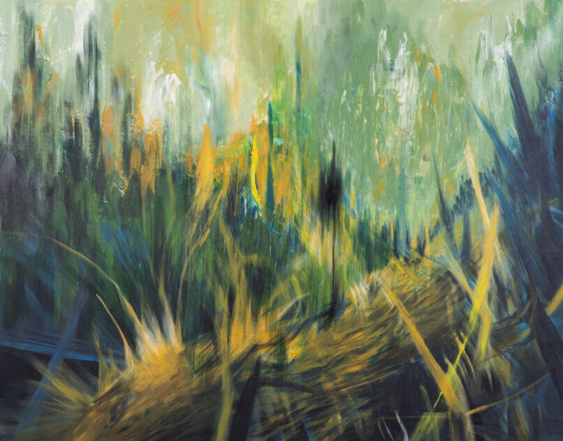 Guerilla, 2023, Synthetic polymer paint on canvas, 113x143cm